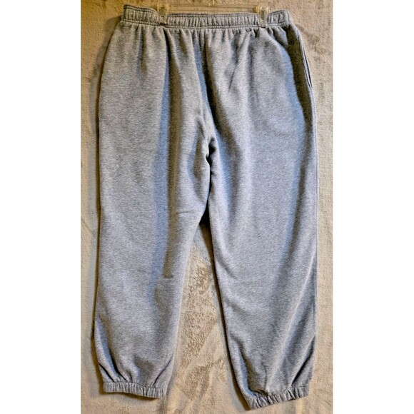 Everlast Sport Men’s Sweatpants XL Gray Relaxed Fit Joggers Elastic Waist Pocket - Picture 8 of 12